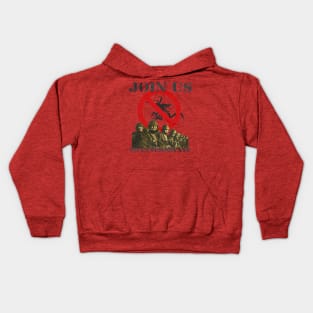 Join Us To Exterminate Starship Troopers Kids Hoodie